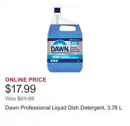 Costco Dawn Professional Liquid Dish Detergent offer