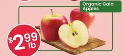 Healthy Planet Organic Gala Apples offer