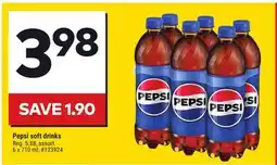 Giant Tiger Pepsi soft drinks offer