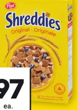 Giant Tiger Post cereal offer