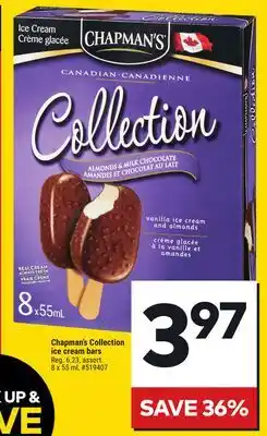 Giant Tiger Chapman's Collection ice cream bars offer