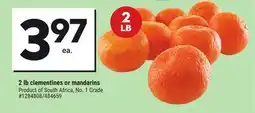 Giant Tiger 2 lb clementines or mandarins offer