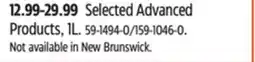 Canadian Tire Selected Advanced Products offer