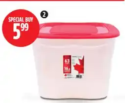 Canadian Tire Stackable Storage Box with Lid offer