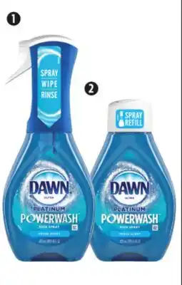 Canadian Tire Dawn Ultra Platinum Powerwash Dish Soap Spray Refill Bundle Pack offer