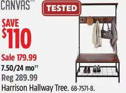 Canadian Tire CANVAS Harrison Hallway Tree offer