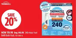 Canadian Tire ThermaCell 240-Hour Fuel Refill Bulk Pack offer