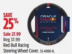 Canadian Tire Red Bull Racing Steering Wheel Cover offer
