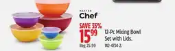 Canadian Tire Master Chef 12-Pc Mixing Bowl Set with Lids offer