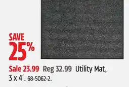 Canadian Tire Utility Mat offer