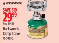 Canadian Tire WOODS Backwoods Camp Stove offer