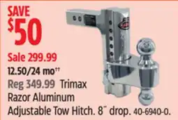 Canadian Tire Trimax Razor Aluminum Adjustable Tow Hitch offer