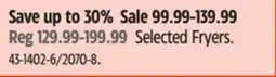 Canadian Tire Selected Fryers offer