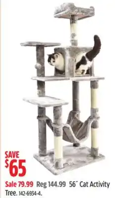 Canadian Tire 56˝ Cat Activity Tree offer