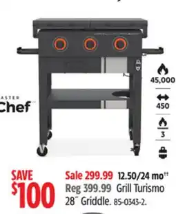Canadian Tire MASTER CHEF Grill Turismo offer