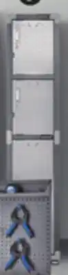 Canadian Tire 3-Door Locker with Shelves offer