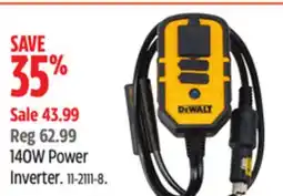 Canadian Tire 140W Power Inverter offer