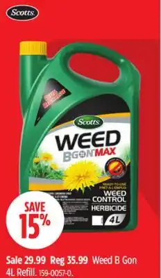 Canadian Tire SCOTTS Weed B Gon offer