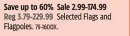 Canadian Tire Selected Flags and Flagpoles offer