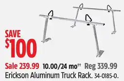 Canadian Tire Erickson Aluminum Truck Rack offer