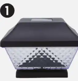 Canadian Tire Solar-Powered Post Cap Lights, 6-Pk offer