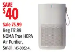 Canadian Tire NOMA True HEPA Air Purifier offer