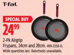 Canadian Tire 2-Pk Airgrip Frypans offer