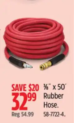 Canadian Tire MAXIMUM Rubber Hose offer