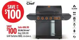Canadian Tire MASTER CHEF Grill Turismo BBQ offer