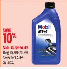 Canadian Tire Selected ATFs offer