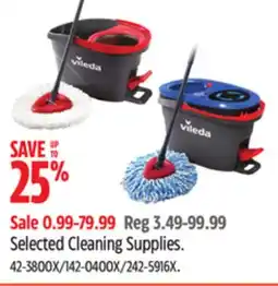 Canadian Tire Vileda Selected Cleaning Supplies offer
