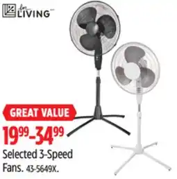 Canadian Tire Selected 3-Speed Fans offer