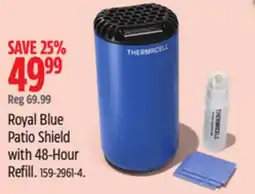 Canadian Tire Royal Blue Patio Shield with 48-Hour Refill offer