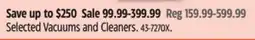 Canadian Tire Miele Selected Vacuums and Cleaners offer