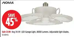 Canadian Tire NOMA LED Garage Light offer