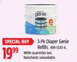 Canadian Tire Diaper Genie Refills offer