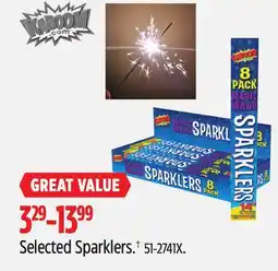 Canadian Tire Selected Sparklers.† offer