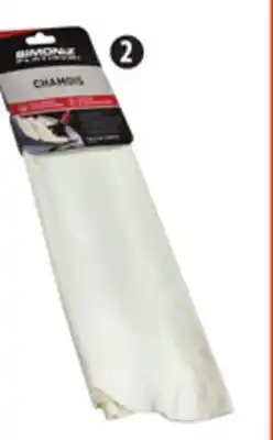 Canadian Tire SIMONIZ CHAMOIS TOWEL offer