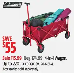 Canadian Tire Coleman 4-in-1 Wagon offer