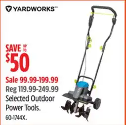 Canadian Tire Selected Outdoor Power Tools offer