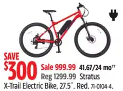 Canadian Tire Stratus X-Trail Electric Bike offer