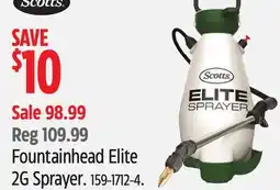 Canadian Tire Scotts Fountainhead Elite 2G Sprayer offer