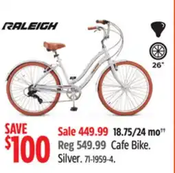 Canadian Tire Cafe Bike offer
