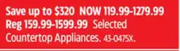 Canadian Tire Breville Selected Countertop Appliances offer