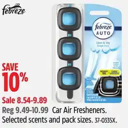 Canadian Tire Car Air Fresheners offer