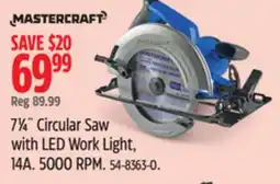 Canadian Tire 7⅜ Circular Saw with LED Work Light offer