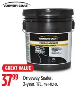 Canadian Tire Driveway Sealer offer