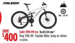 Canadian Tire Raleigh Tracker Bike offer