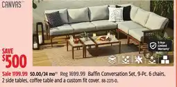 Canadian Tire Baffin Conversation Set offer