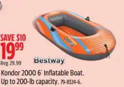 Canadian Tire Kondor 2000 6' Inflatable Boat offer